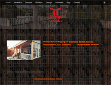 Tablet Screenshot of abrigo-verandas.nl